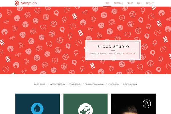blocqstudio.com site used Folia