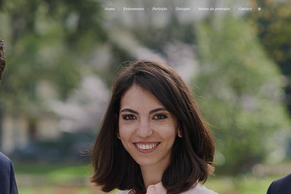 Nouveau theme site design template sample