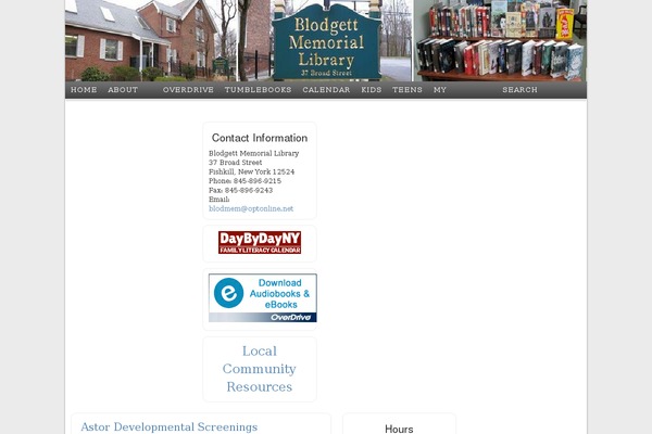 Library_default theme site design template sample