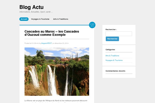 blog-actu.fr site used Minipress