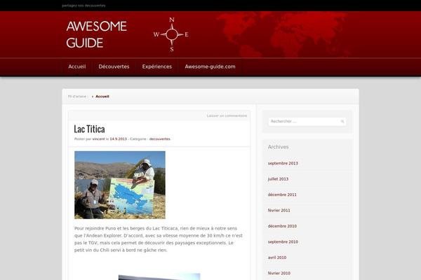 Nuntius theme site design template sample