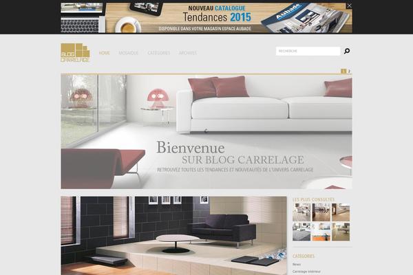 Sparkling-child theme site design template sample