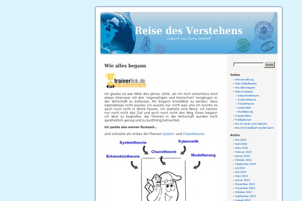 Reisen theme site design template sample