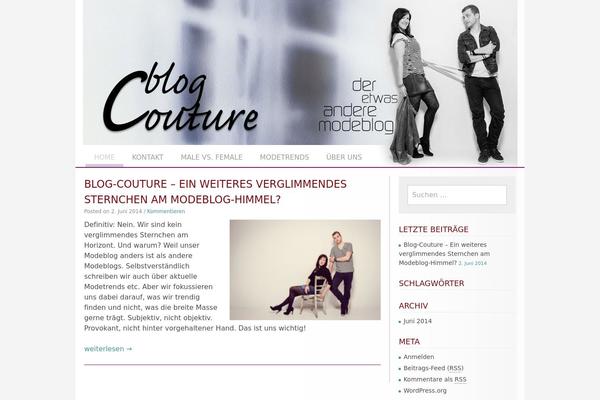 Monaco theme site design template sample