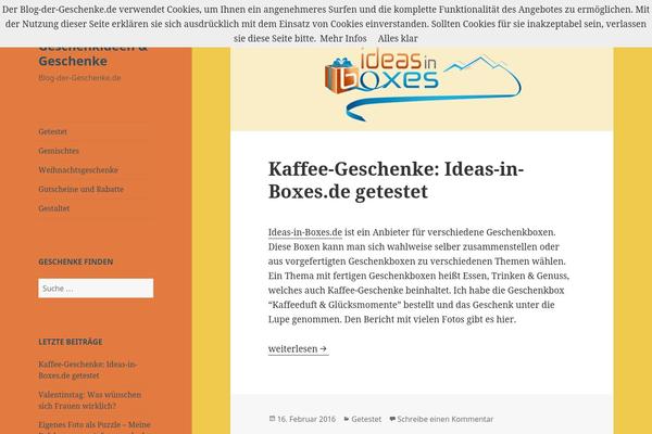 Igifts theme site design template sample
