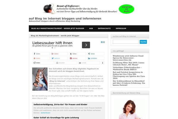 blog-im-internet.de site used Yume