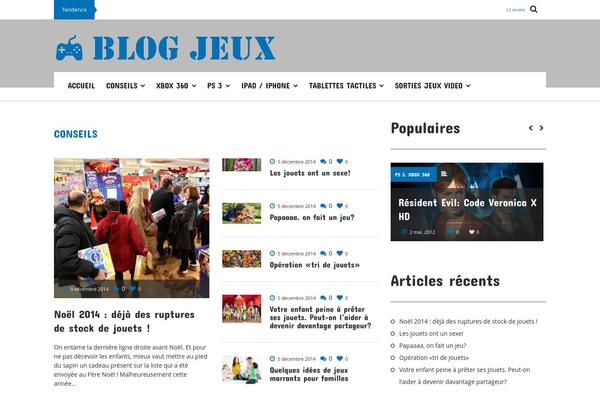 WOWMAG theme site design template sample
