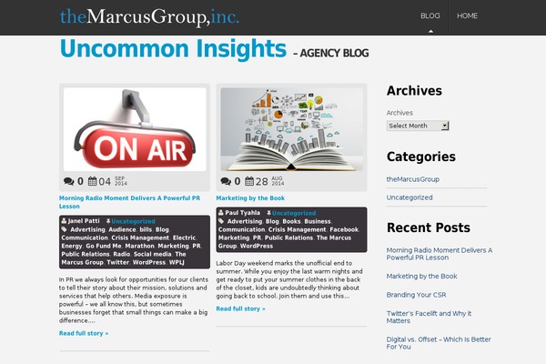 Core theme site design template sample