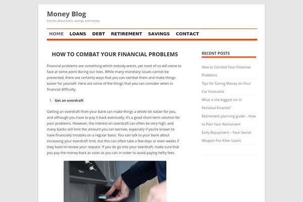 Flexy theme site design template sample