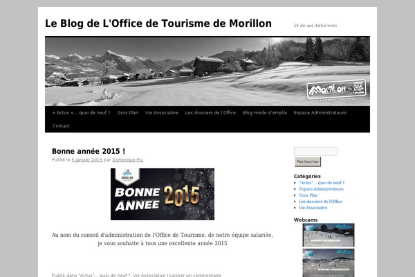 Twenty Ten theme site design template sample