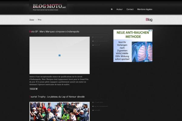 Dt-parallax theme site design template sample