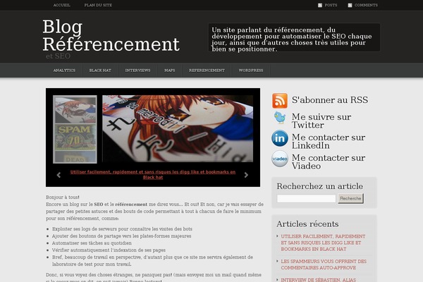 Obscure theme site design template sample