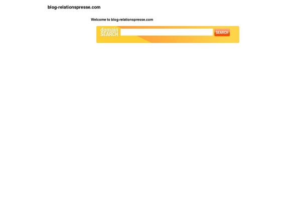 blog-relationspresse.com site used Zircone