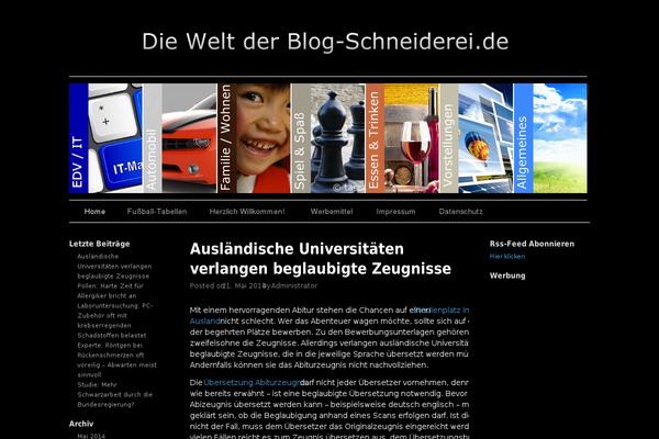 blog-schneiderei.de site used Sliding Door