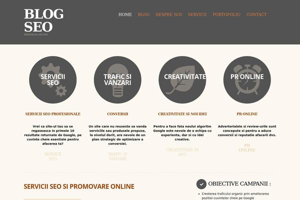 Mag and News theme site design template sample