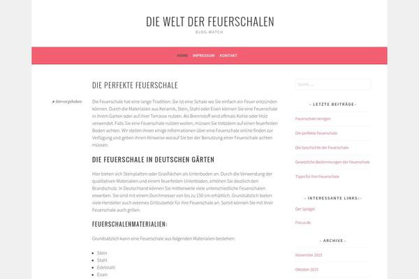 Sela theme site design template sample