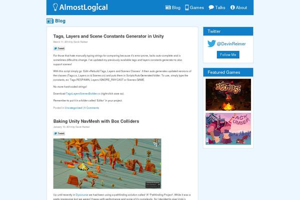 Site using WP Tweet Button plugin