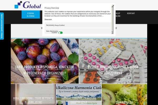 Valenti theme site design template sample