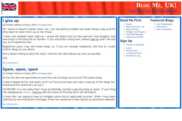 blog.me.uk site used May.be