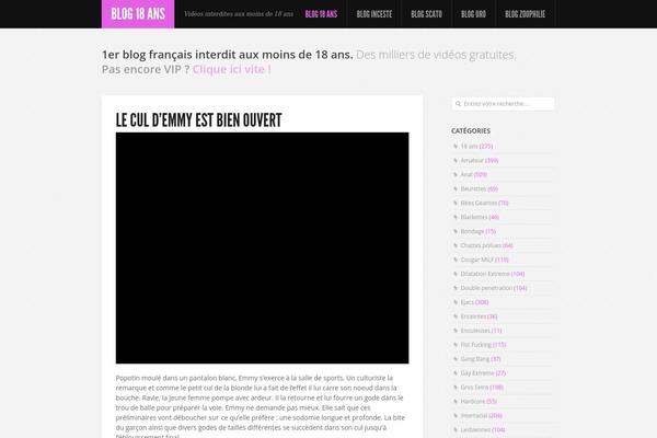 Feather12 theme site design template sample