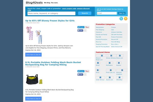Thesis 1.8 theme site design template sample