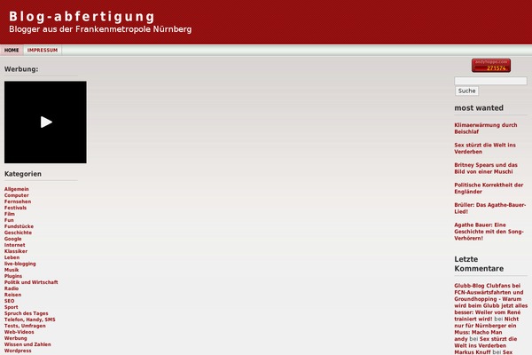 blogabfertigung.de site used Andreas09