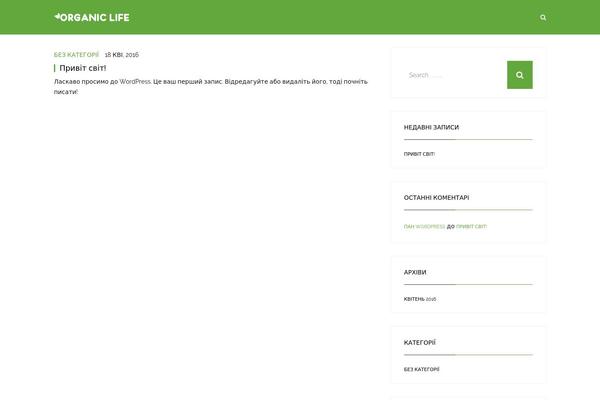 Candidate theme site design template sample