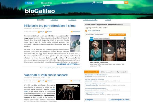 Light theme site design template sample