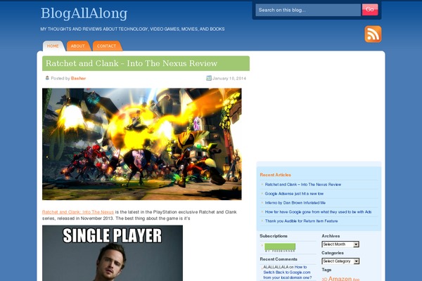blogallalong.com site used DeepBlue