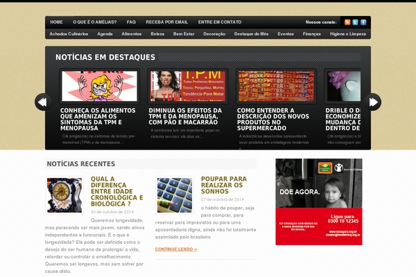 Bold News theme site design template sample