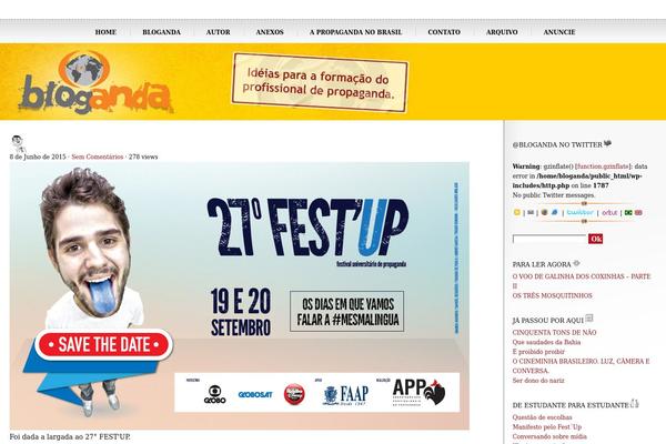 bloganda.com.br site used Reddy