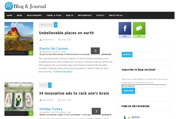 Magnovus theme site design template sample