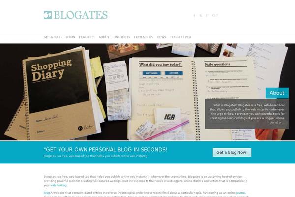 Attitude theme site design template sample