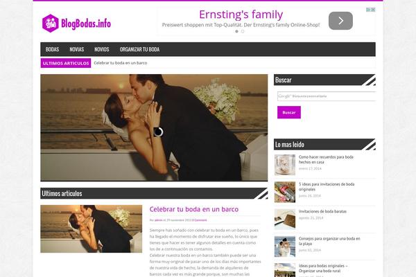 BresponZive Pro theme site design template sample