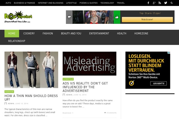 Ultra theme site design template sample