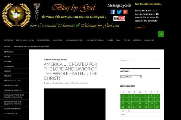 Twenty Fourteen theme site design template sample