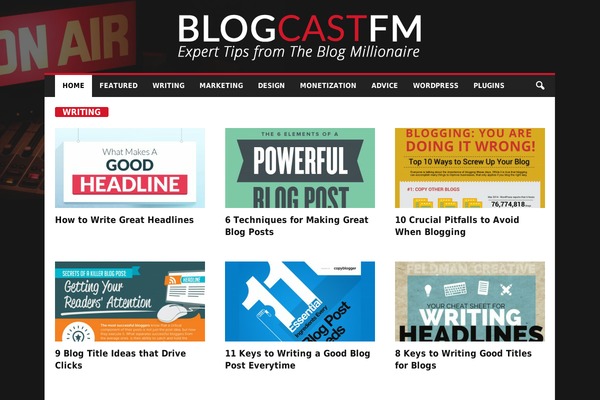 NewsMag theme site design template sample