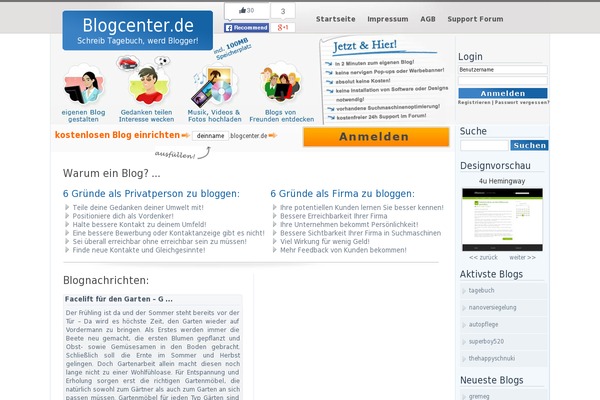 Site using Thumbs Rating plugin