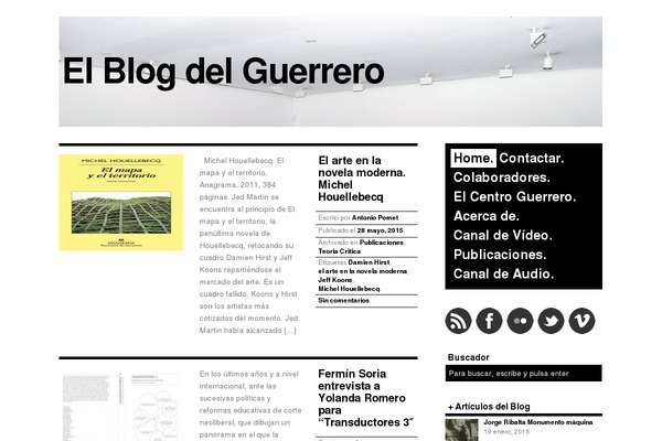Site using Simple Blog Authors Widget plugin