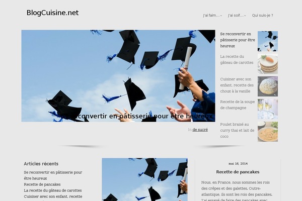 CookingPress theme site design template sample