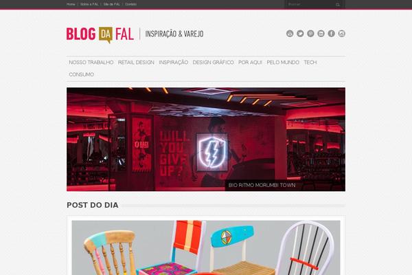 Bangkok Press theme site design template sample