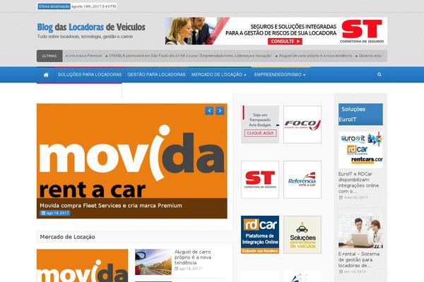 Site using MailWizz Newsletter Box plugin