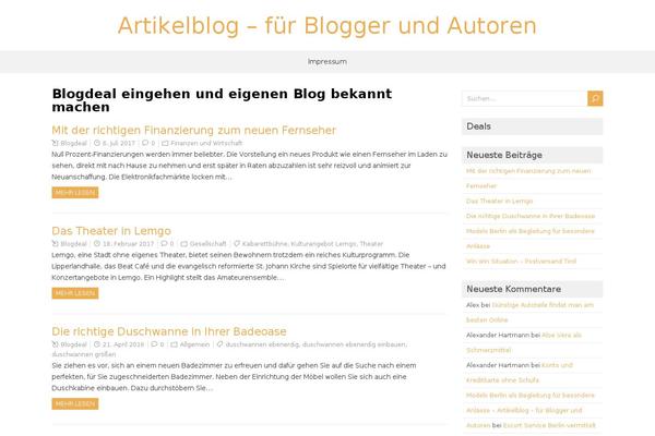 iKnow theme site design template sample