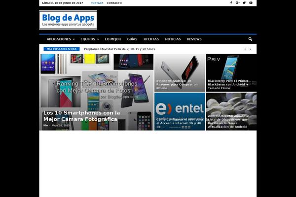 NewsMag theme site design template sample