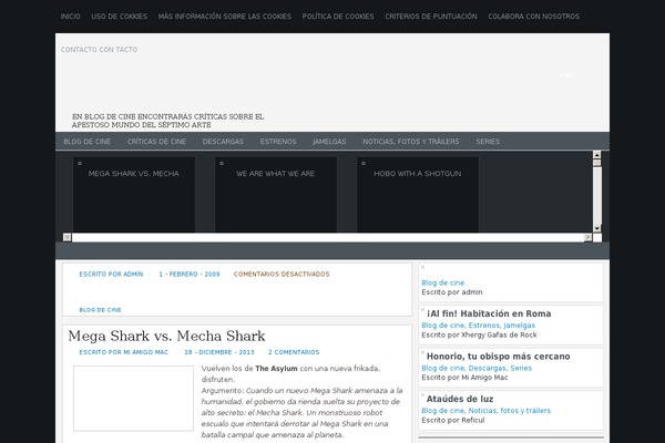 Scarlett theme site design template sample