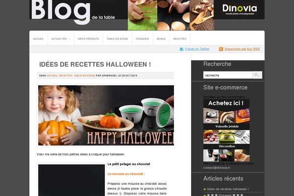 Flow theme site design template sample
