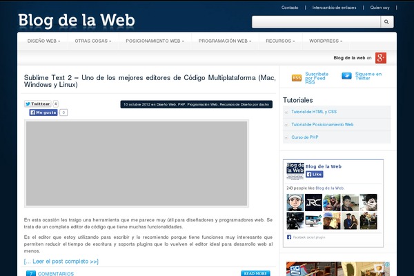 Affinger theme site design template sample