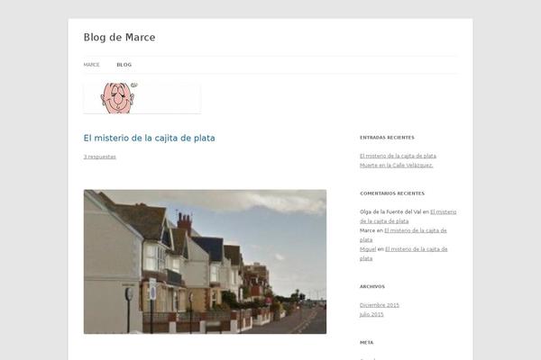 Site using Divi-builder plugin