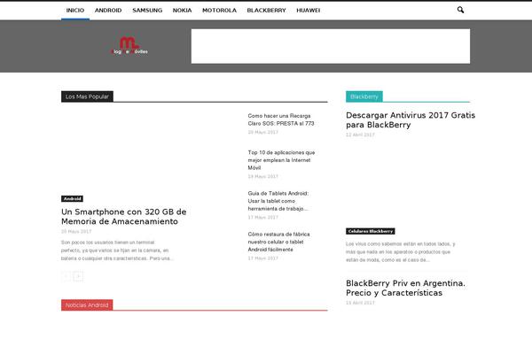 ResponsiveBlogily theme site design template sample