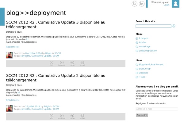 blogdeployment.fr site used Zoologist